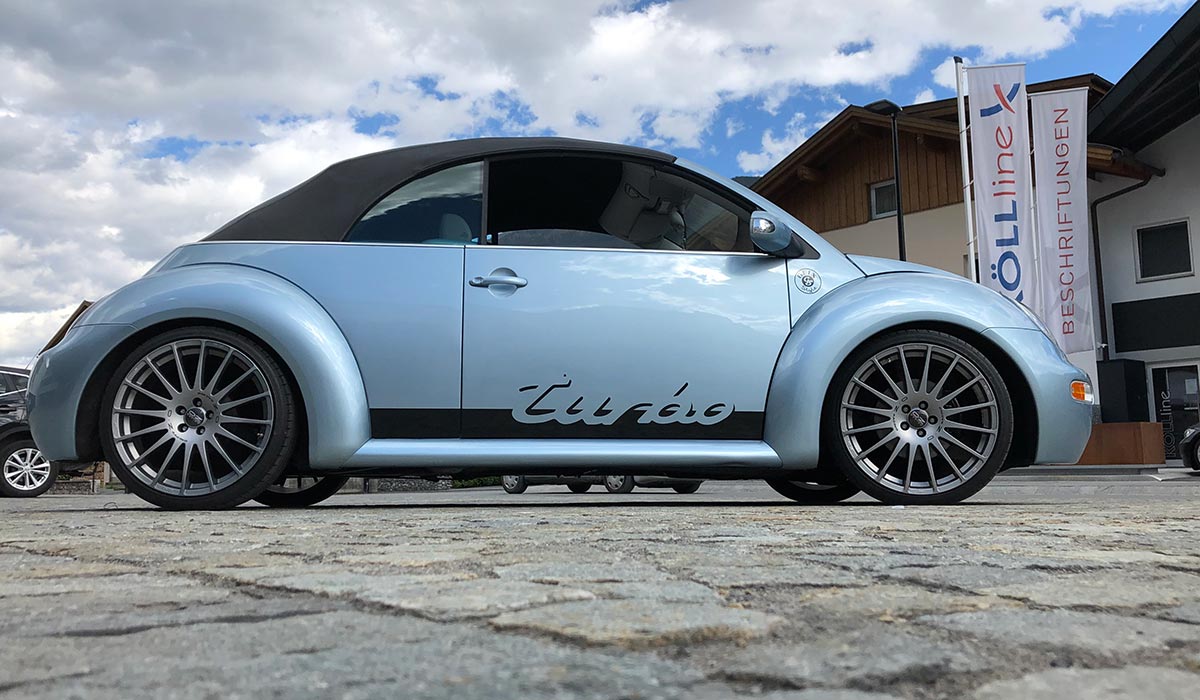 VW Beetle Designbeklebung